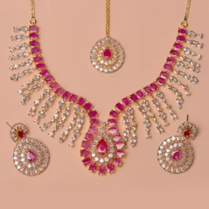 pink-party-wear-necklace